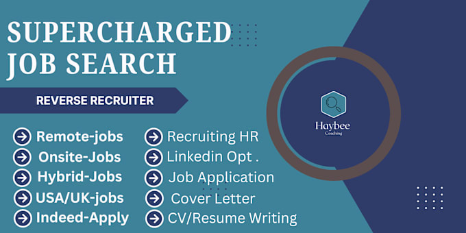 Bestseller - supercharge job search find job remote job job application by reverse recruit