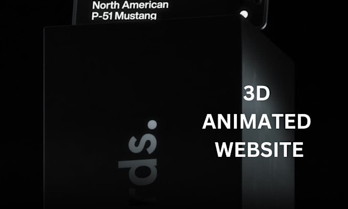 Gig Preview - Interactive 3d animated website, webflow animation webgl 3d spline animation r3f