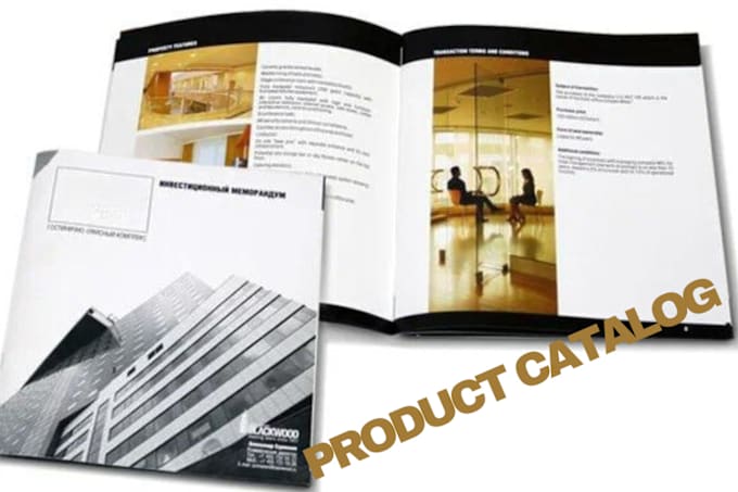 Gig Preview - Design a product catalogs, sell sheets, product sheets, magazine retail brochure