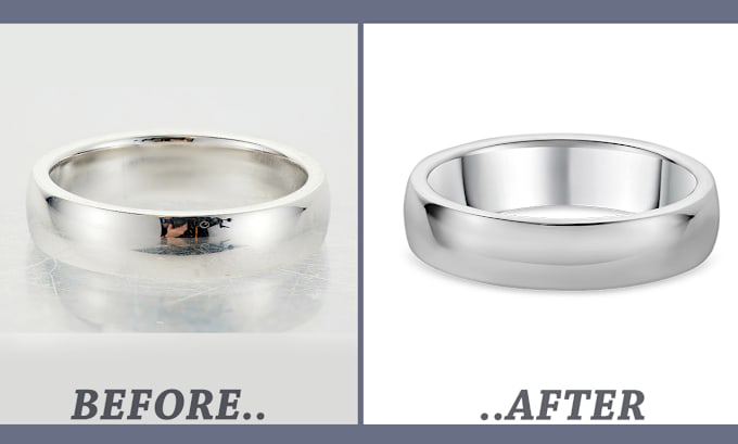 Gig Preview - High end image editing retouching of jewelry