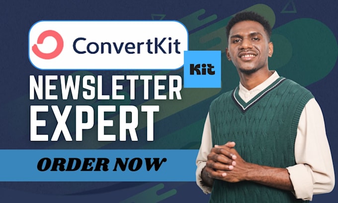 Gig Preview - Setup convertkit account design landing page be your convertkit or kit expert