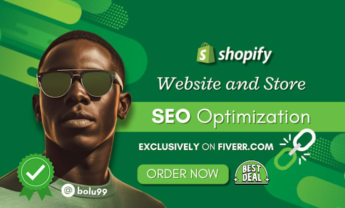 Gig Preview - Optimize website SEO on shopify to rank on google search for shopify marketing