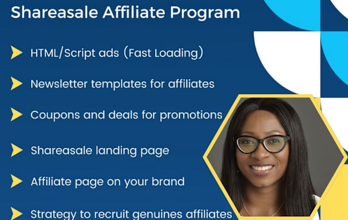 Gig Preview - Shareasale affiliate marketing program, wordpress affiliate, goaffpro, clickbank