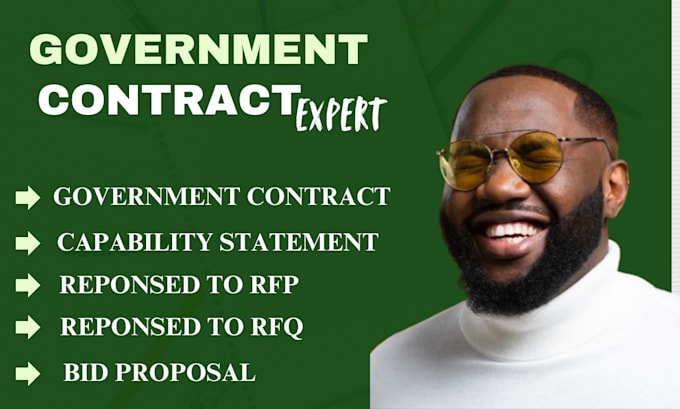 Gig Preview - Write government contract bid proposal capability statement