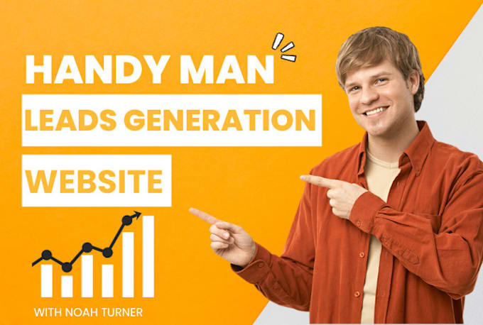 Gig Preview - Design a sales funnel  websites for handyman construction roofing plumber leads