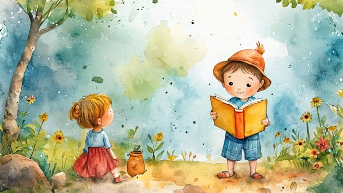 Bestseller - illustrate children story book illustration