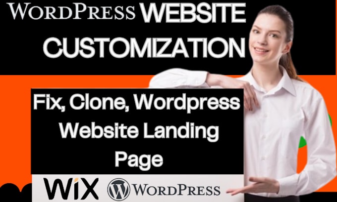 Bestseller - fix clone wordpress website landing page design on astra divi, wix to wordpress