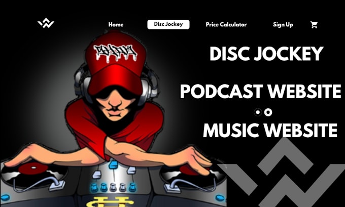 Gig Preview - Build music website for music artist, producer, dj, band or record label website