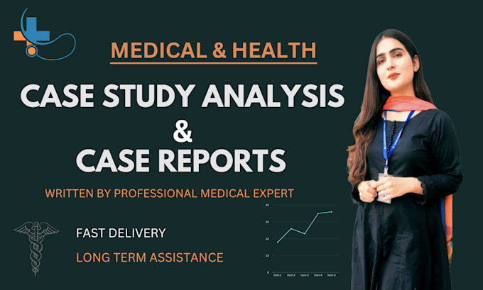 Gig Preview - Write medical case reports as a doctor