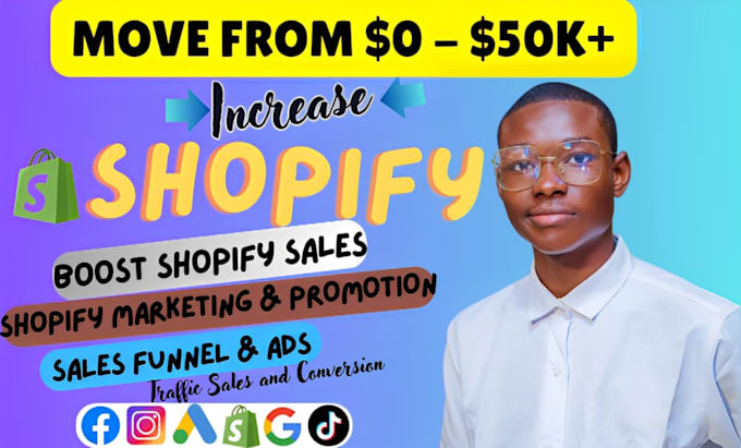 Bestseller - boost shopify sales, dropshipping social media marketing, etsy promtion ads