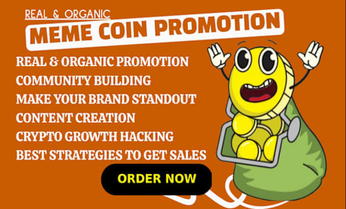 Gig Preview - Solana memecoin promotion, crypto telegram marketing, telegram, cannabis