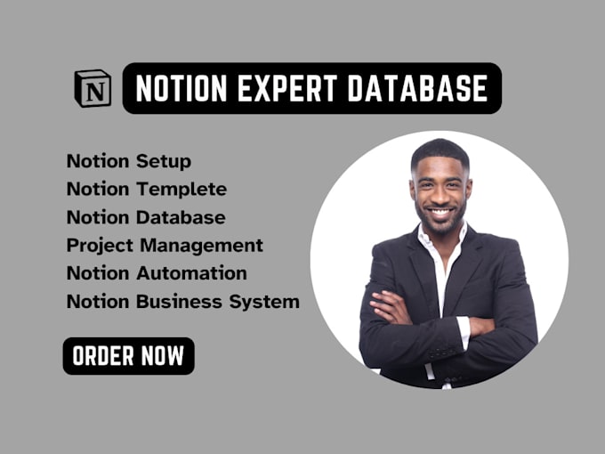 Gig Preview - Do custom notion template design setup your notion dashboard notion expert