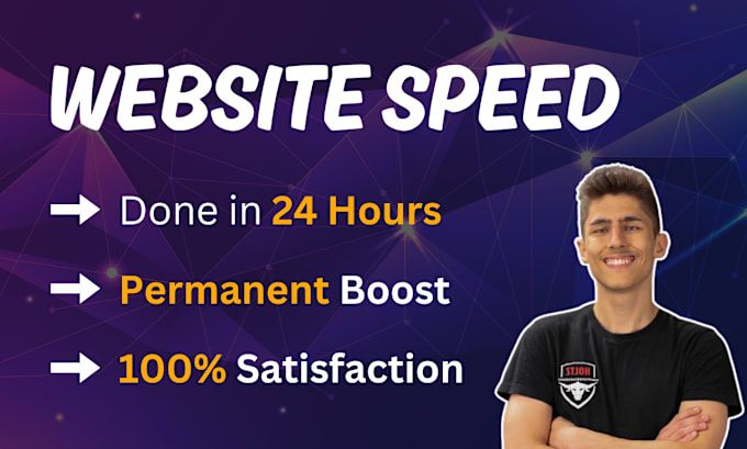 Gig Preview - Do wordpress website speed optimization