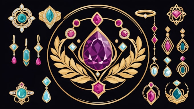 Bestseller - do a quick jewelry design concept art