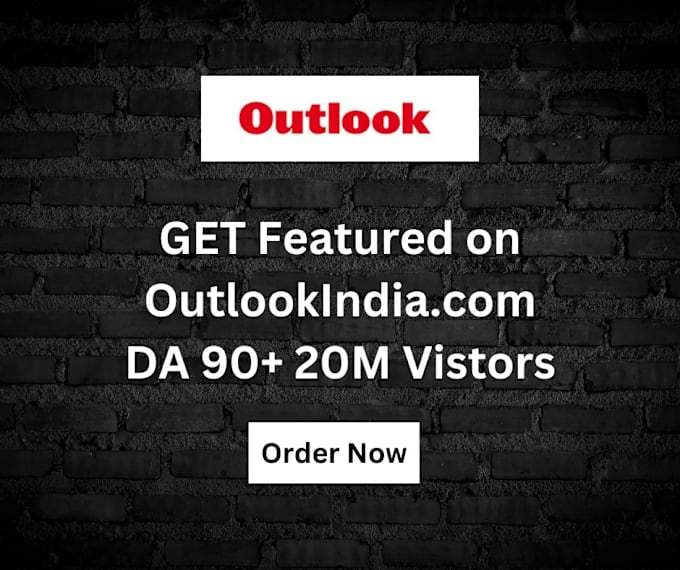 Gig Preview - Publish your article on outlookindia