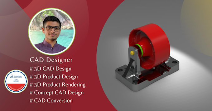 Gig Preview - Do 3d design, solidworks design, product development