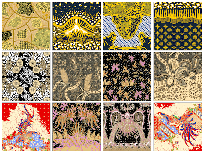 Bestseller - create batik designs and seamless patterns for printing fabrics or textiles