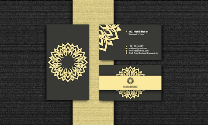 Gig Preview - Create a standard business card and letterhead in 24 hrs