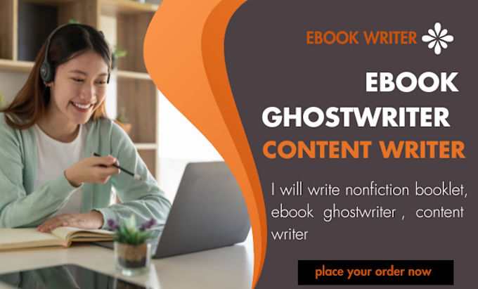 Gig Preview - Write nonfiction booklet, ebook ghostwriter , content writer