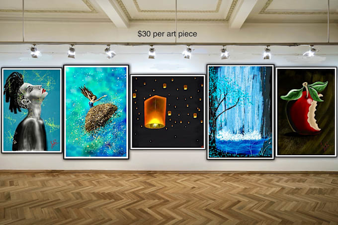 Gig Preview - Sell exquisite high quality digital printable art in PDF jpg