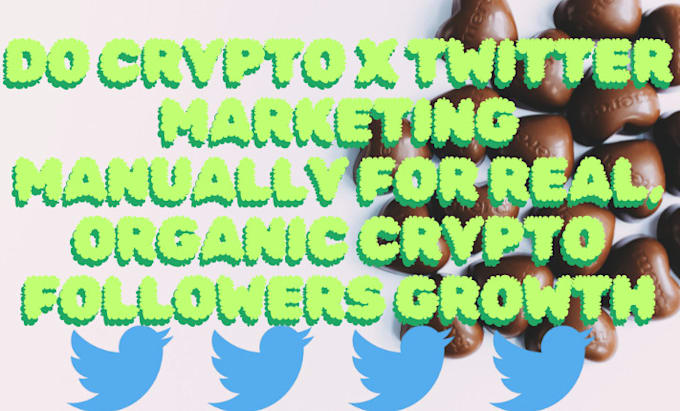 Gig Preview - Do x twitter marketing manually for real organic crypto followers growth