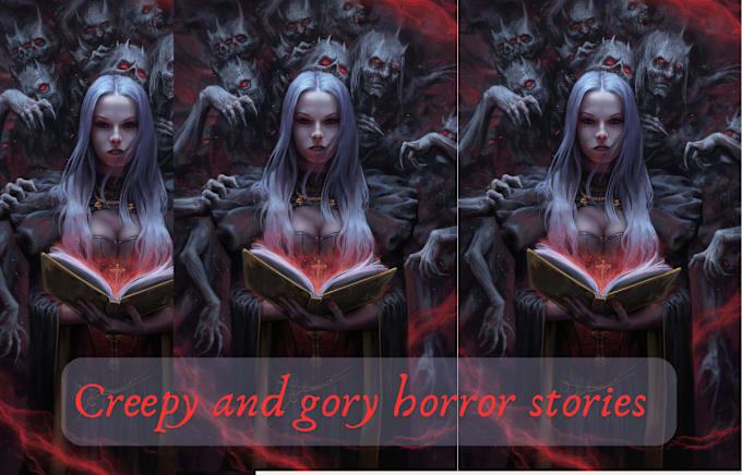 Bestseller - be your creepy scary gory horror ghostwriter