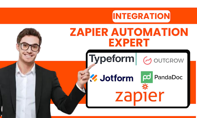 Gig Preview - Do outgrow typeform integration docusign jotform pandadoc api zapier automation