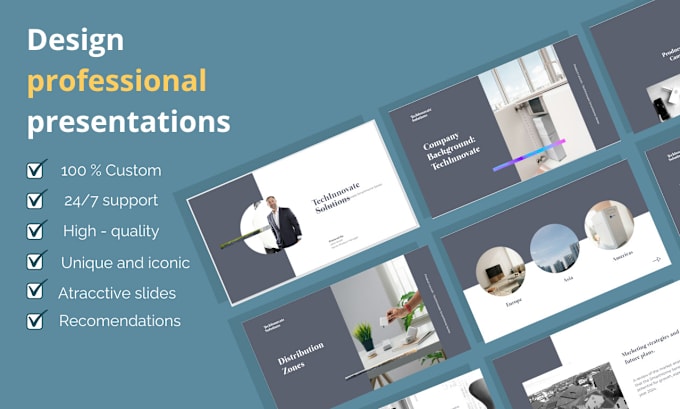 Bestseller - designe powerpoint presentation, canva, google slides