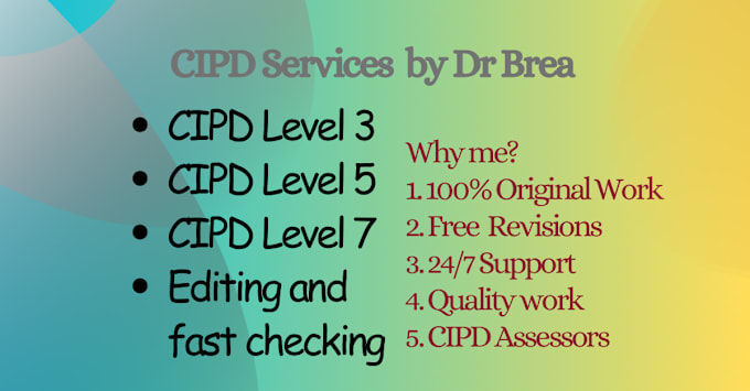 Bestseller - do cipd level 3, 5 and 7 assessments