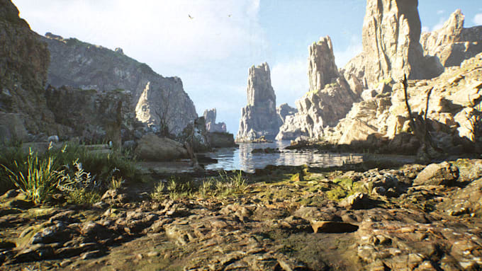 Gig Preview - 3d game environment unreal engine environment unreal engine game character