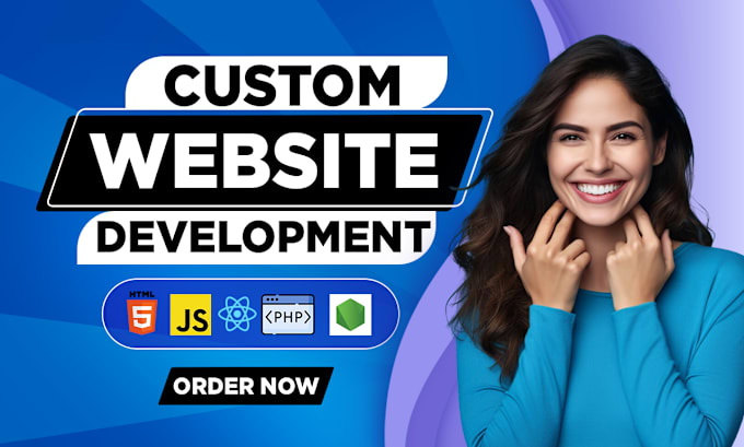 Gig Preview - Do website development as full stack web developer, front end, backend developer