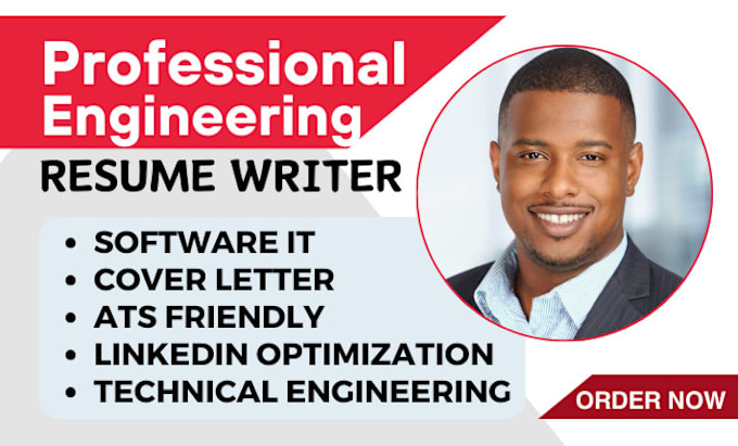 Gig Preview - Write software engineering ats technical resume CV, construction IT cover letter