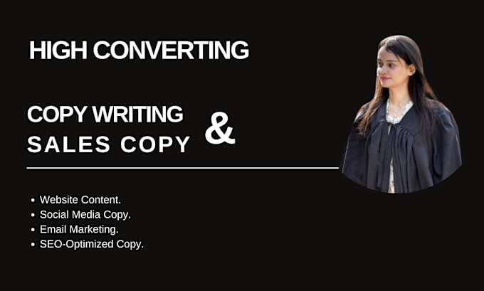 Gig Preview - Do copywriting and sales copy to drive engagement