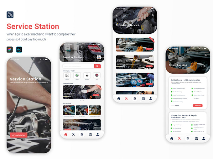 Gig Preview - Build mechanic app, car repair app,  car wash app, multi service app,