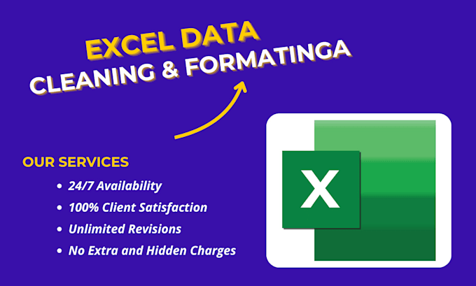 Gig Preview - Do excel data cleaning and formatting, splitting and merging