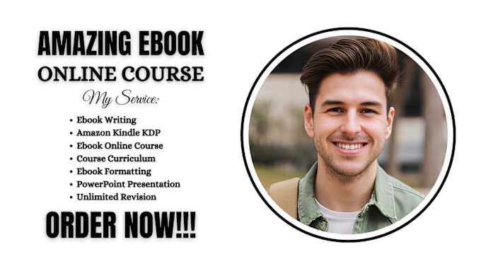 Gig Preview - Ghostwrite 100k words ebook online course creation, course content ebook writer