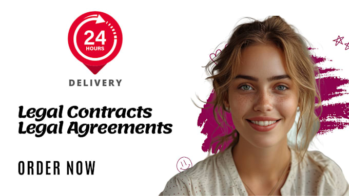 Gig Preview - Be your contract lawyer for all legal contract writing needs