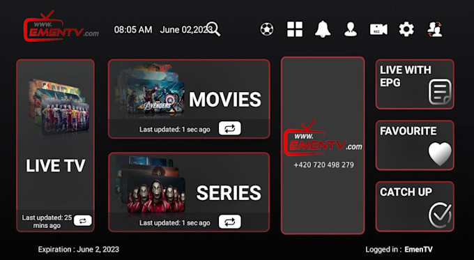 Gig Preview - Rebrand iptv apk for next tv ibo player v4 sparkle tv tivimate vu player xciptv