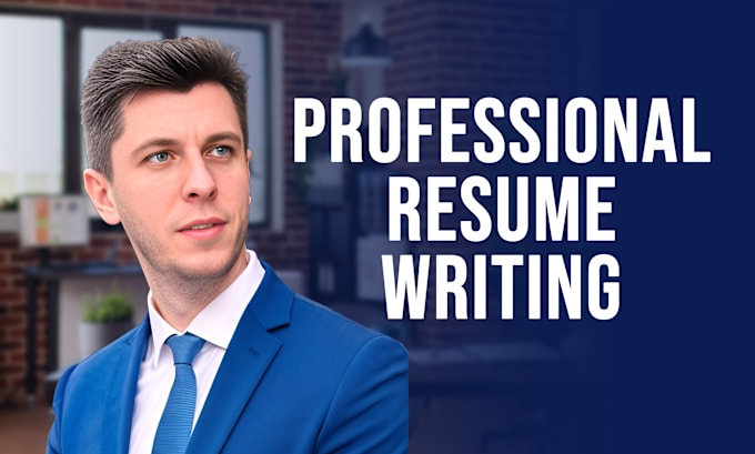 Gig Preview - Write your professional resume, CV, cover letter and linkedin