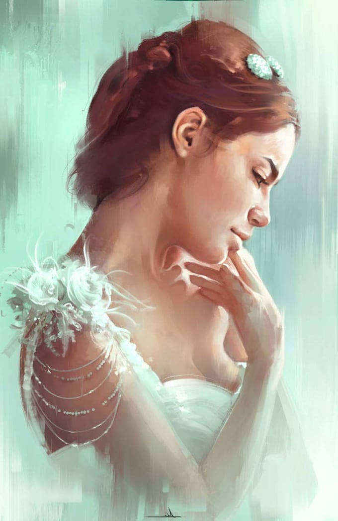 Bestseller - make digital portrait illustration