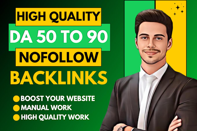 Gig Preview - Create da 60 to 90 high quality super vip nofollow contextual seo backlinks