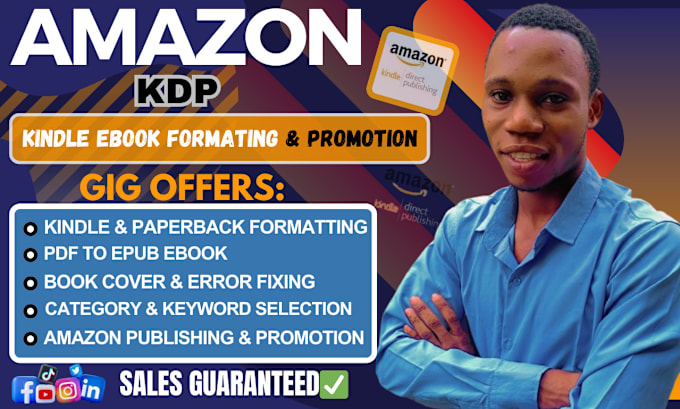 Gig Preview - Deliver a professional and expert ebook and paperback formatting