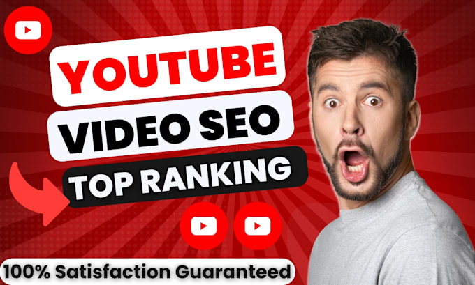 Gig Preview - Do optimize youtube video SEO expert for higher ranking