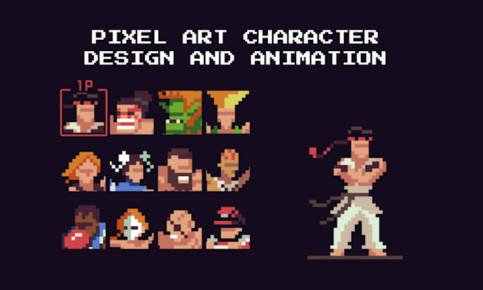 Bestseller - 16 bit 32 bit 64 bit pixel art character pixel art animation pixel animation