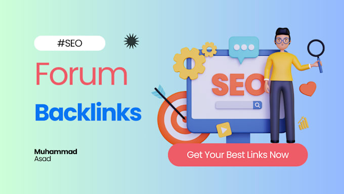 Gig Preview - Create high quality mix forum backlinks for your website