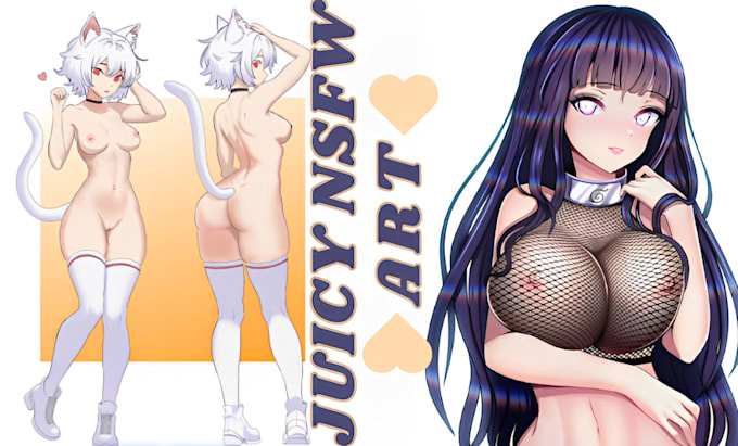 Bestseller - draw juicy custom erotic anime art fanart illustration for fanart oc nsfw or sfw