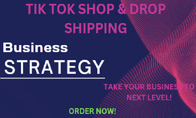 Gig Preview - Do tik tok shop, drop shipping, store design website management