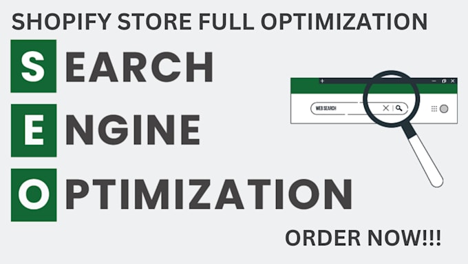 Gig Preview - Do complete store seo optimization for your website