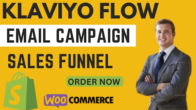 Gig Preview - Setup shopify and ecommerce email marketing flows in klaviyo