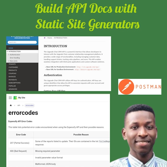 Gig Preview - Build API documentation with static site generators